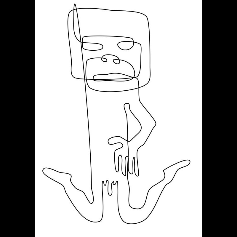 Grafik - Schwarz Weiss  03