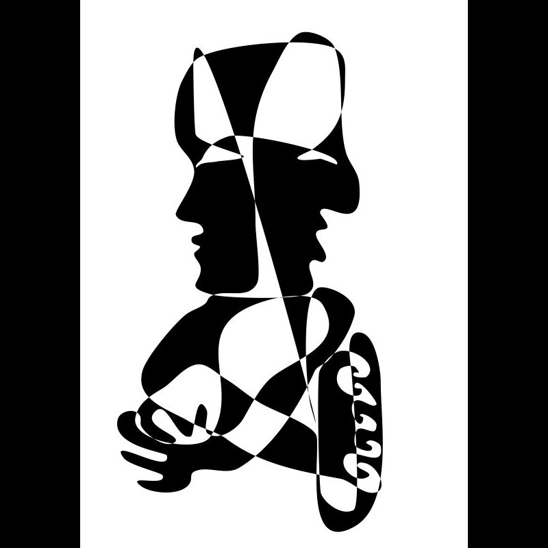 Grafik - Schwarz Weiss  18