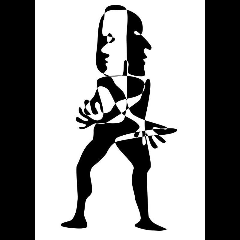 Grafik - Schwarz Weiss  19