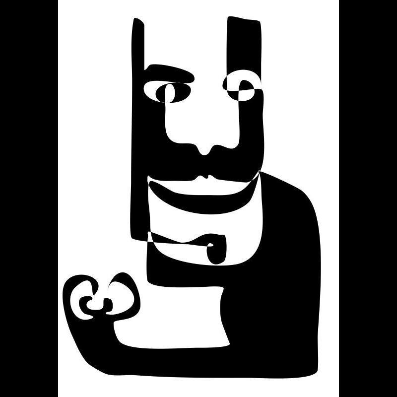 Grafik - Schwarz Weiss  24