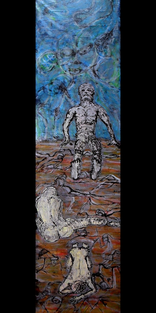 Malerei - gemaltes 10, Aus dem Schlamm